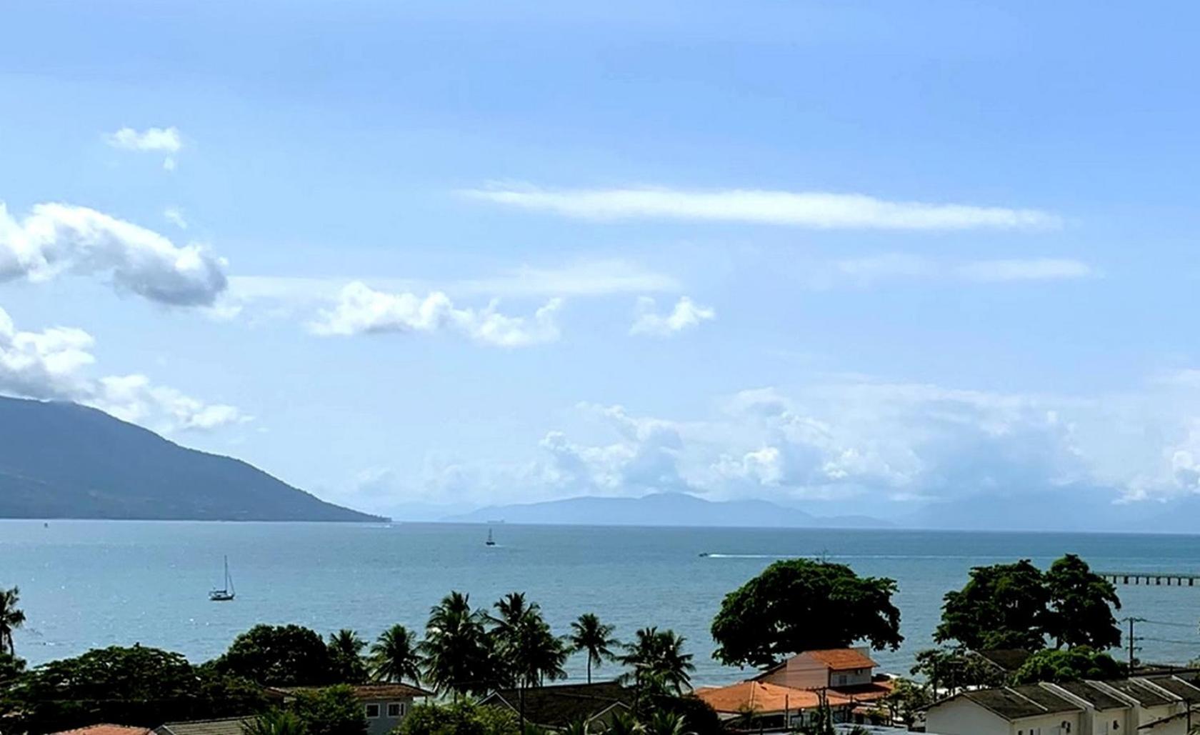 Casa Na Praia Litoral Norte Com Vista Para O Mar Perto Do Centro Sao Sebastiao  Extérieur photo
